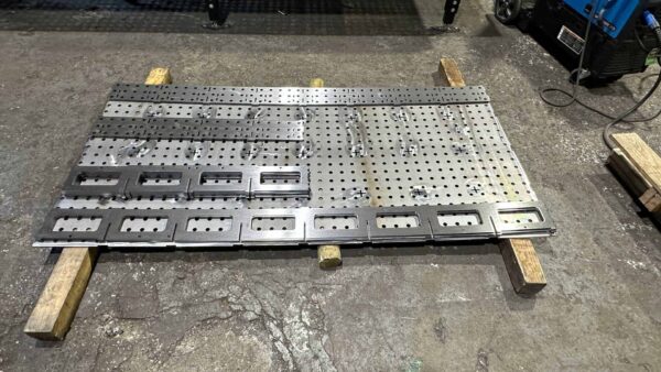 Welding Table – 40" x 80" Fully Fabricated Weld Tables
