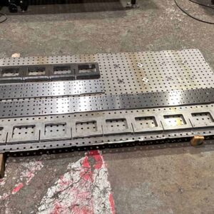 Welding Table – 50″ x 100″ (4'x8') Fully Fabricated Weld Tables