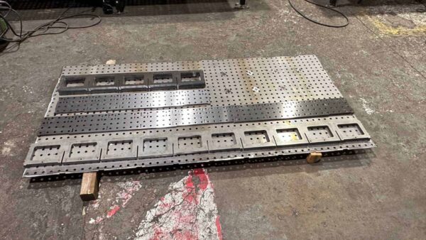 Welding Table – 50″ x 100″ (4'x8') Fully Fabricated Weld Tables