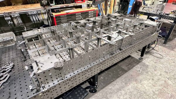 Welding Table – 50″ x 100″ (4'x8') Fully Fabricated Weld Tables