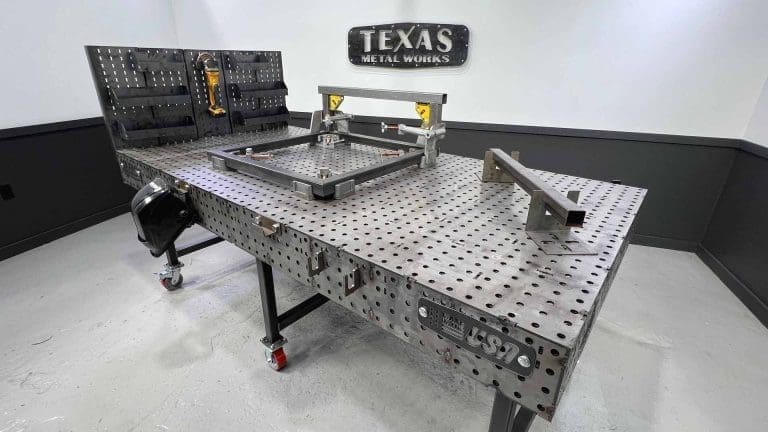 Welding Table – 50″ x 100″ (4'x8') Fully Fabricated Weld Tables