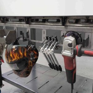 30" x 48" Welding Table Super Slot Tool Holder