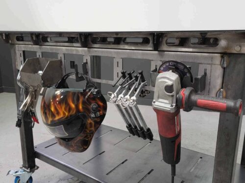 30" x 48" Welding Table Super Slot Tool Holder