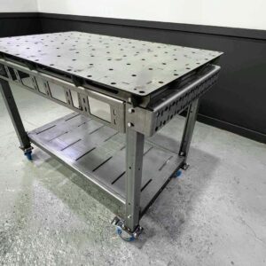 30" x 48" Welding Table DIY Kit Fully Assembled! (Version 2 - 3/16" Top)