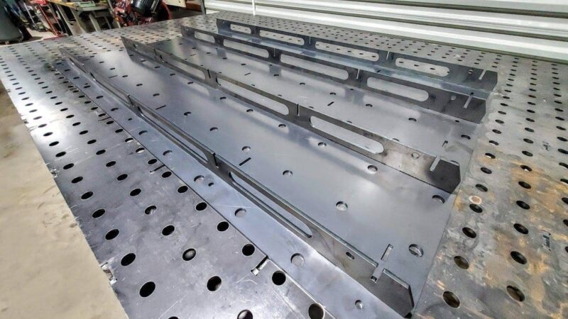 30" x 48" Welding Table DIY Kit Fully Assembled! (Version 2 - 3/16" Top)