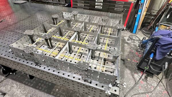 Welding Table – 40" x 40" Fully Fabricated Weld Tables