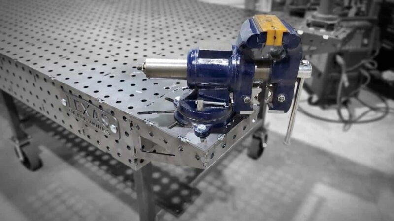 Welding Table Extension - 10" X 10" Vise Mount