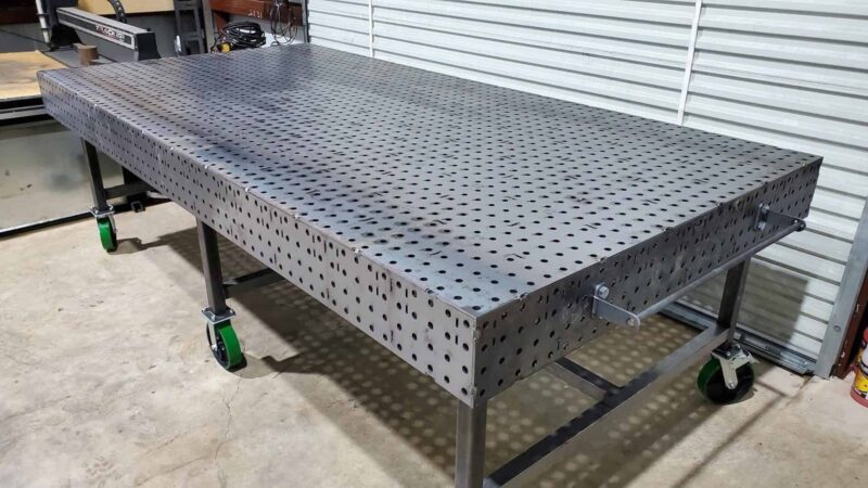 Welding Table – 60″ x 120″ (5'x10') Fully Fabricated Weld Tables
