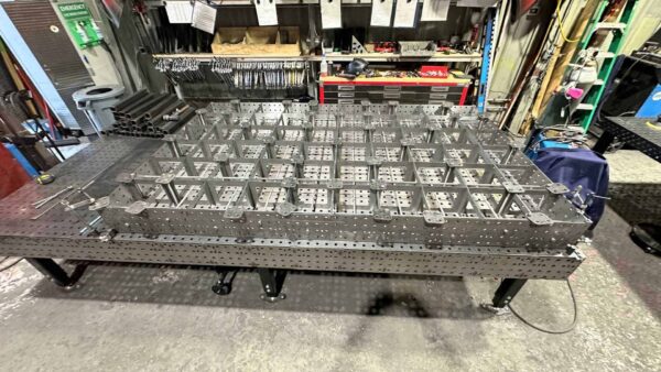 Welding Table – 60″ x 100″ (5'x8') Fully Fabricated Weld Tables