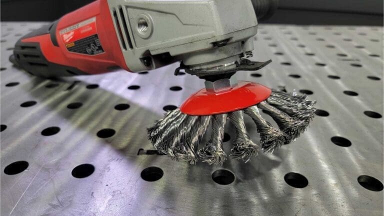 Beveled Twisted Knot Wire Wheel 5in