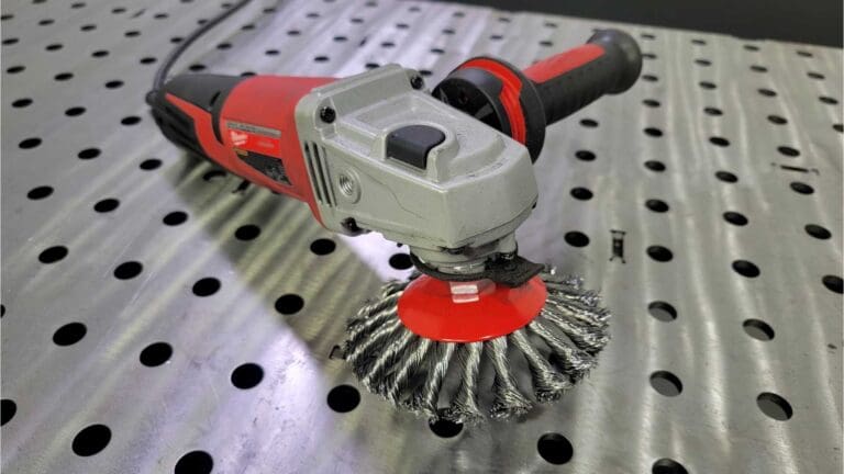 Beveled Twisted Knot Wire Wheel 5in