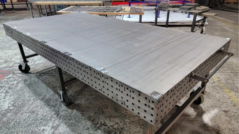 Welding Table Removable Top Cover - 50" x 100"