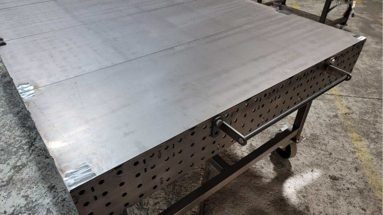 Welding Table Removable Top Cover - 40" x 80"