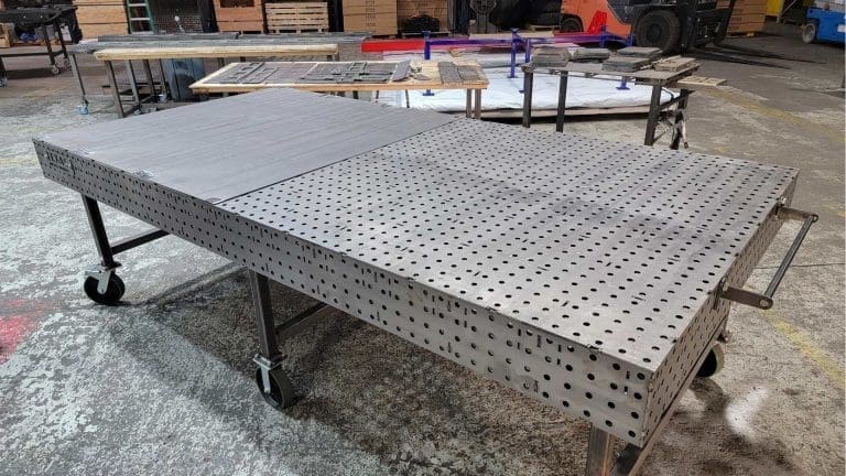Welding Table Removable Top Cover - 50" x 100"
