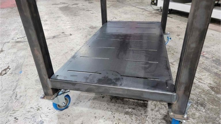 30x48 Lower Shelf-02 Welding Table Base Shelf - 30" X 48"