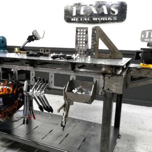 30x48-Fully-Customized-Weld-Table Welding Table Base Shelf - 30" X 48"