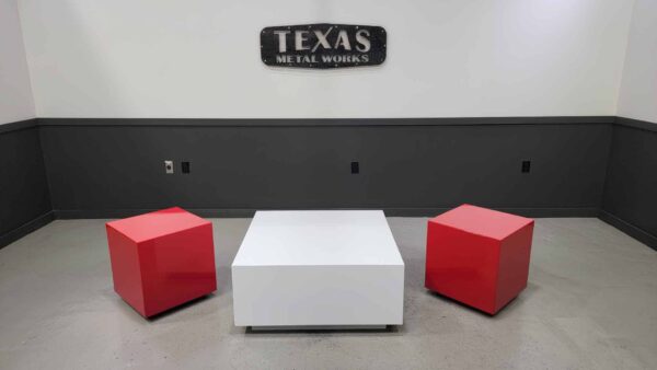 18x18 End Table - Straight Sides