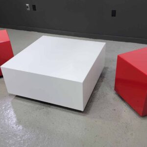 36x36 Coffee Table - Angled Sides