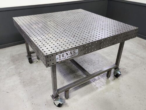 Welding Table – 60″ x 60″ (5'x5') Fully Fabricated Weld Tables