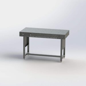 30 x 60 WELD TABLE W LEVELERS - SUPER SLOT PANEL Weld Table Super Slot Panel - 60" Table Width