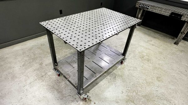 30" x 48" Welding Table DIY Kit Fully Assembled! (Version 3 - 1/4" Top)