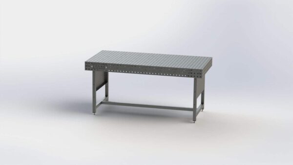40 x 80 WELD TABLE W LEVELERS - SUPER SLOT PANEL Weld Table Super Slot Panel - 40" Table Width