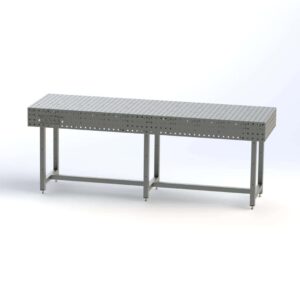 30x100 Weld Table with Feet
