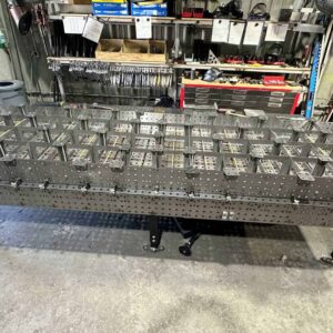 40x140 Assembled Kit Welding Table – 40″ x 140″ Fully Fabricated Weld Tables