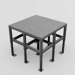 60"x60" (5'x5') Super Heavy Duty Workbench