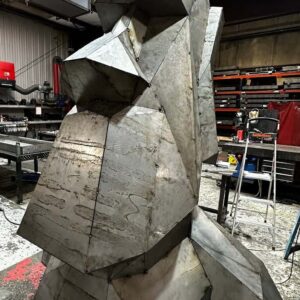 Oscar - Giant Steel Moai 9 Oscar - The Giant Steel Moai Head