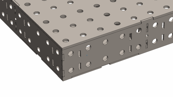 DIY Welding Table Kit 60 x 60 - Self Fixturing