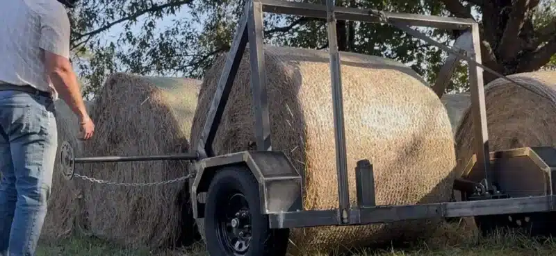 DIY Hay Bale Unroller and Transporter - BALE BUGGY - Image 5