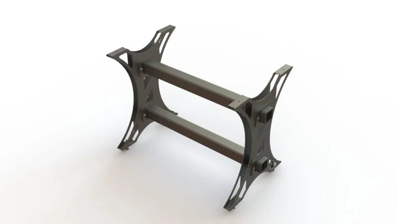 DIY Modern Industrial Table Base - XAVAX - Image 6