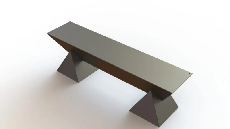 DIY Ultra Modern Bench - JEOMETRI - Image 9