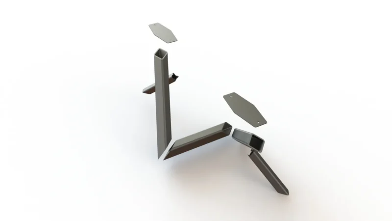 DIY Minimalist Table Base - HELIX - Image 4