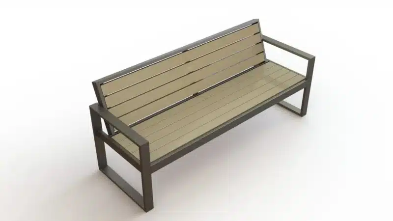 DIY Classic Outdoor Bench - LINEA - Image 3