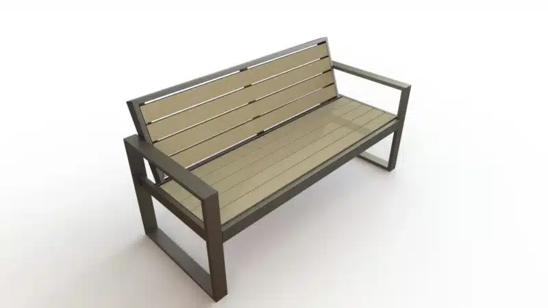 DIY Classic Outdoor Bench - LINEA - Image 6