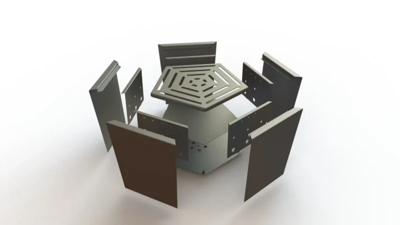 DIY Five Sided Firepit - PENTA - Image 2