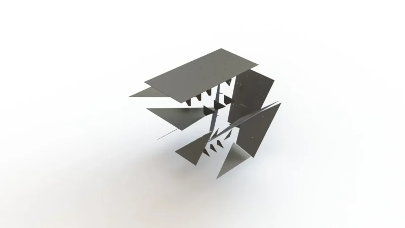 DIY Hyper Modern Desk Table - PRISMA - Image 4