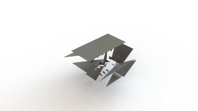 DIY Ultra Modern Coffee Table - PRISMA - Image 3