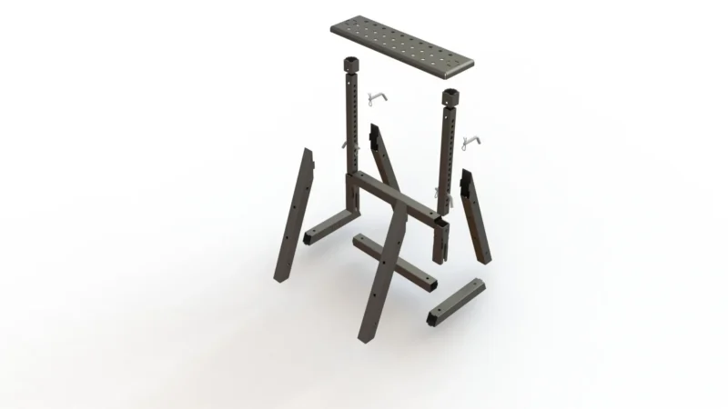 DIY Adjustable Height Sawhorse - MAGNUS - Image 13