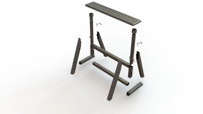 DIY Adjustable Height Sawhorse - MAGNUS - Image 11
