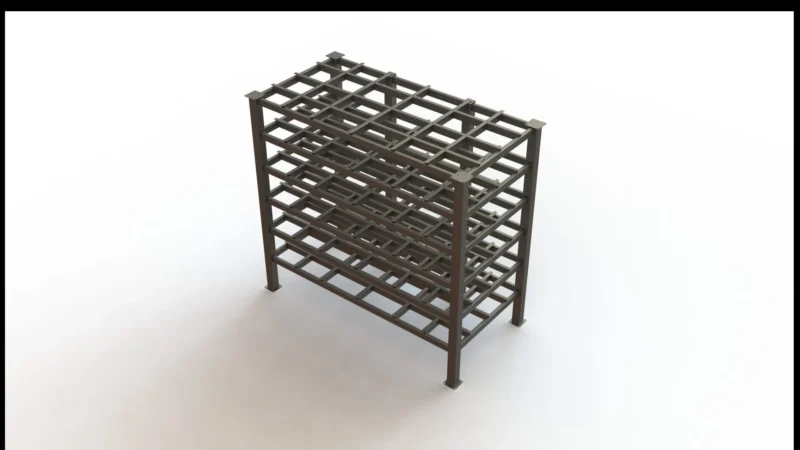 DIY Heavy Duty Sheet Metal Rack - KOLOS - Image 12