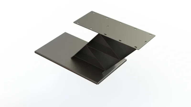 DIY Industrial Cantilever Table Base - TROSTA - Image 3