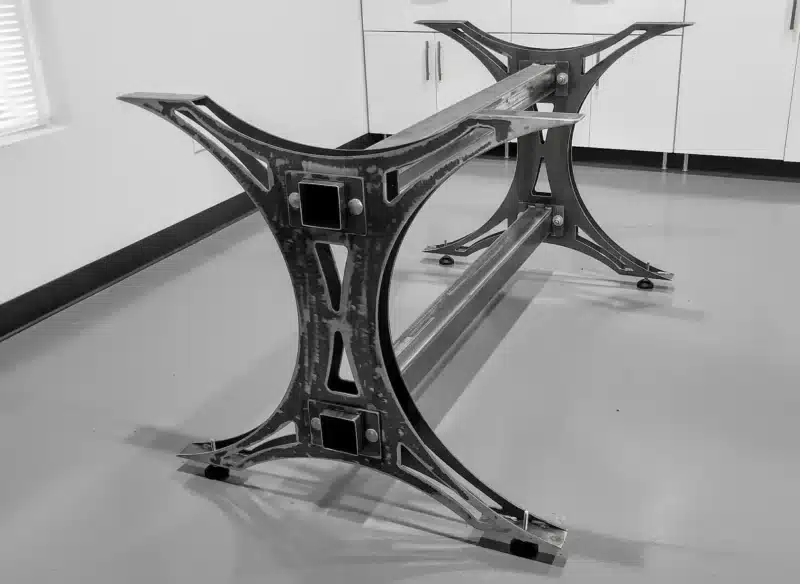 DIY Modern Industrial Table Base - XAVAX - Image 8